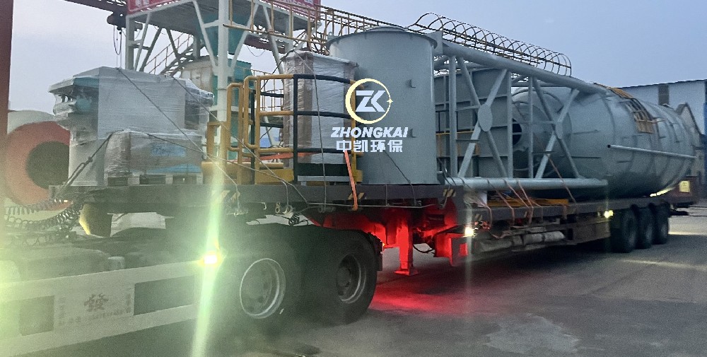 80m3活性炭料倉順利發(fā)貨，助力環(huán)保工程高效運(yùn)行